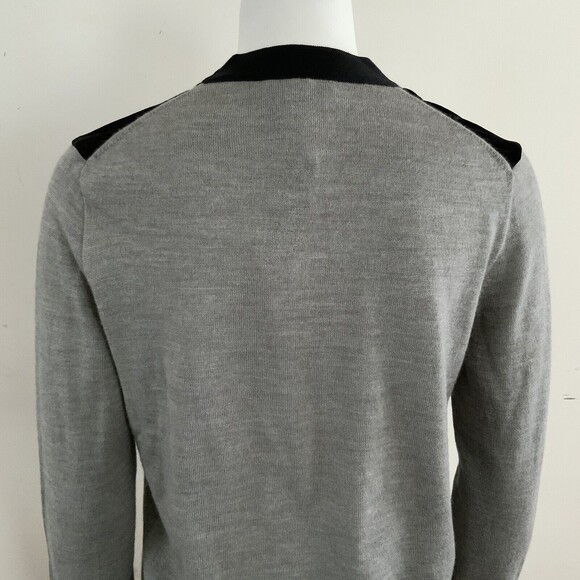 J. Crew Two Toned Sweater Long Sleeve Button Front FLAWED S - Picture 13 of 14